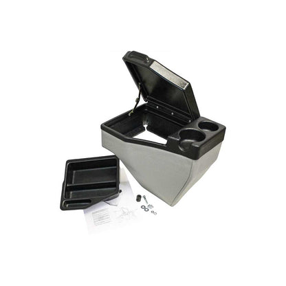 K&M Mfg Field Office for Case IH 71-89 Series Magnum Tractors | LH Fender | Gray Vinyl