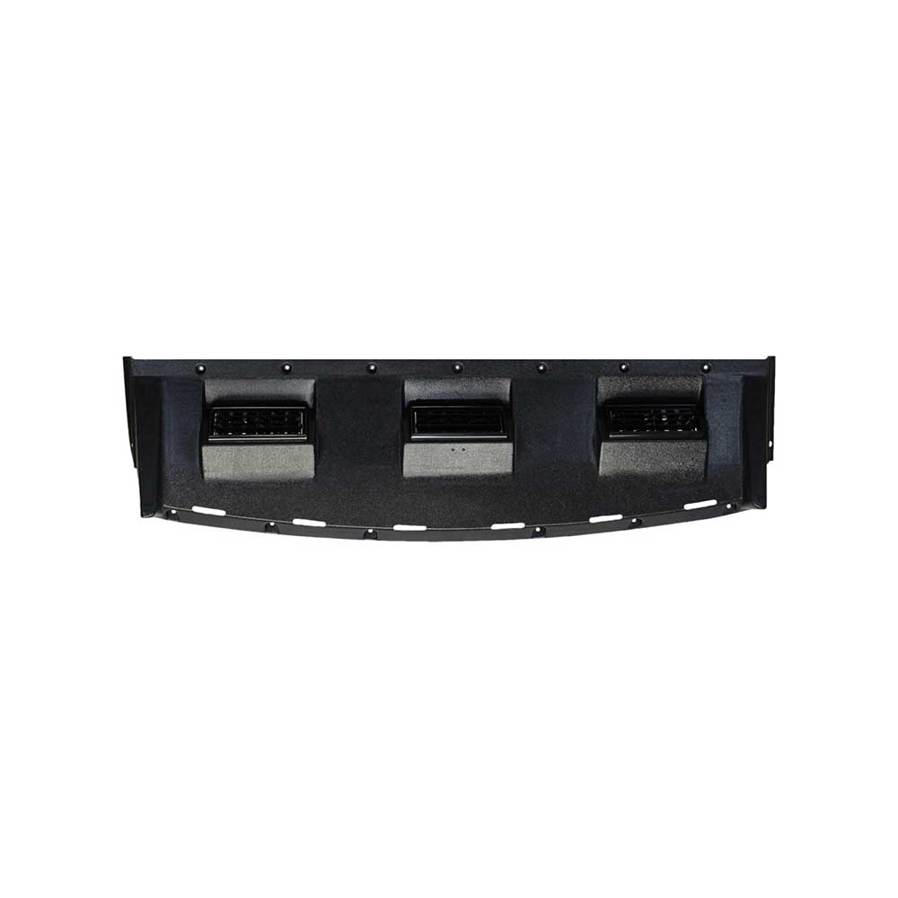 K&M Mfg A/C Control Bezel for International Harvester 86-88 Series Tractors | Black
