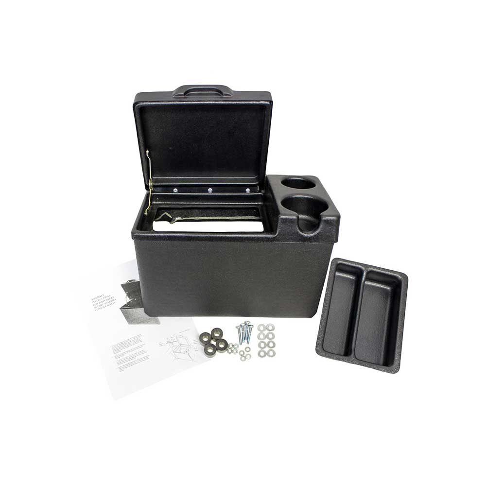K&M Mfg Field Office for John Deere 30-40 Series Tractors | LH Fender | Black Vinyl