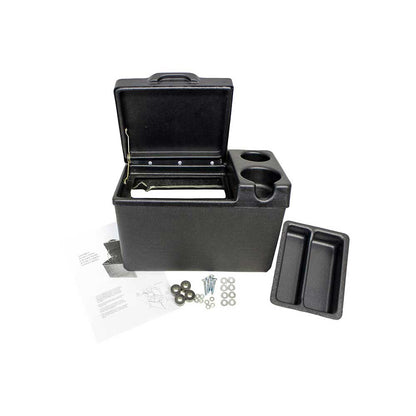 K&M Mfg Field Office for John Deere 30-40 Series Tractors | LH Fender | Black Vinyl
