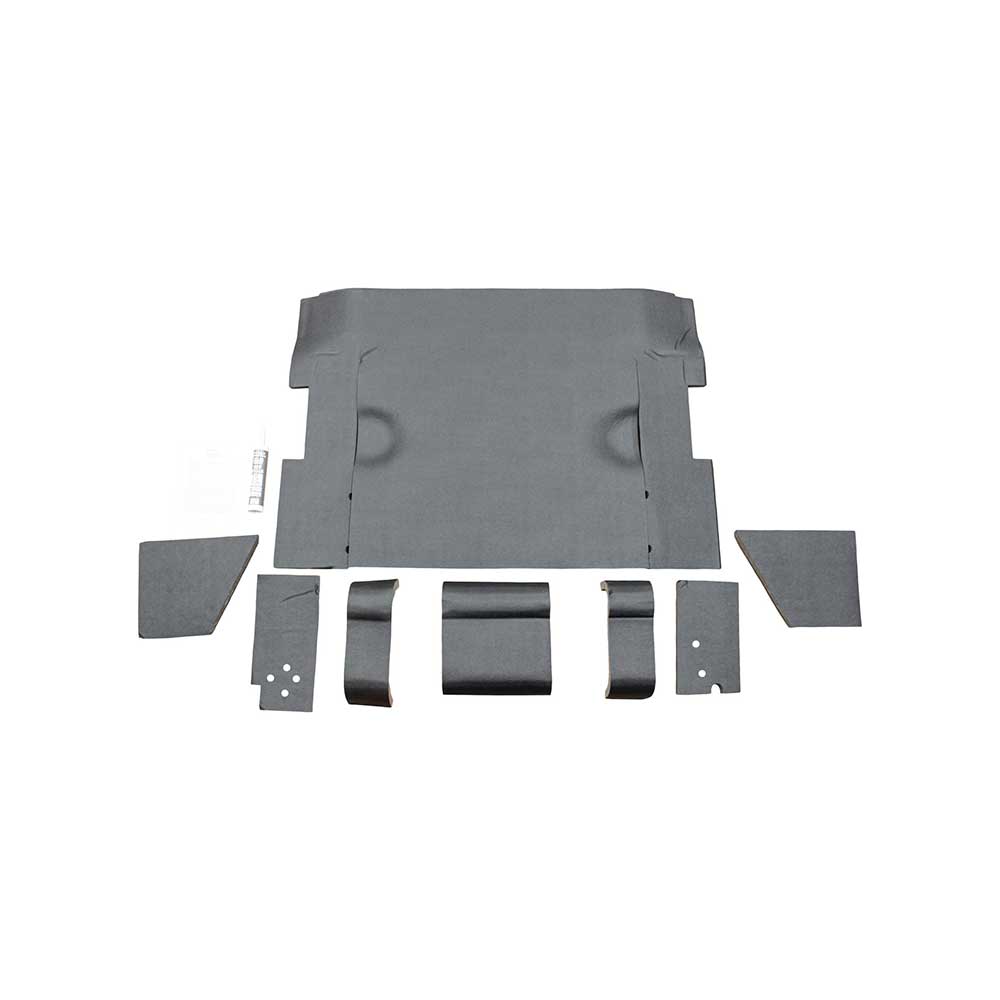 K&M Mfg Qwik Fit Lower Cab Kit for International Harvester 86 Series Tractors | Black Vinyl