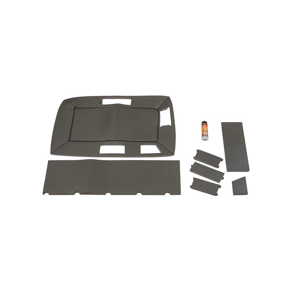 K&M Mfg Lower Cab Kit for International Harvester 1400 Series Combines | Black Vinyl
