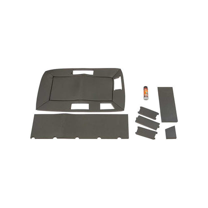 K&M Mfg Lower Cab Kit for International Harvester 1400 Series Combines | Black Vinyl