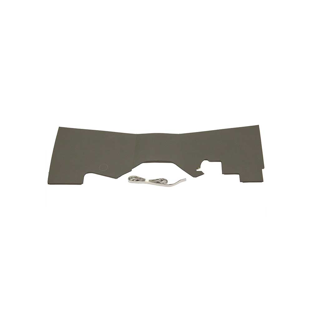 K&M Mfg Cowl Cover for International Harvester 66 Series Tractors | White or Red Cab | Black Vinyl