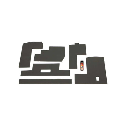 K&M Mfg Lower Cab Kit for John Deere 30 Series 4WD Tractors | Black Vinyl