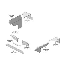 K&M Mfg Lower Cab Kit for John Deere 30 Series Late Model Tractors | Black Vinyl