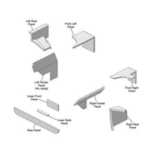K&M Mfg Lower Cab Kit for John Deere 40 Series Early Model Tractors | Black Vinyl