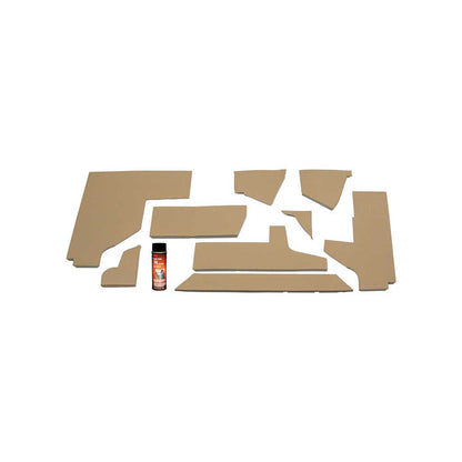 K&M Mfg Lower Cab Kit for John Deere 50 Series 2WD Tractors | Brindle Brown Vinyl