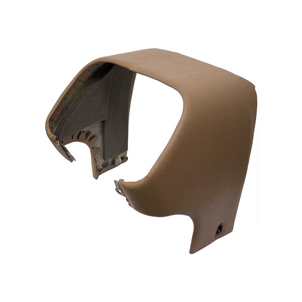 K&M Mfg Cowl Cover for John Deere 50 Series 2WD/4WD, 2840 Series Tractors | Brindle Brown Vinyl