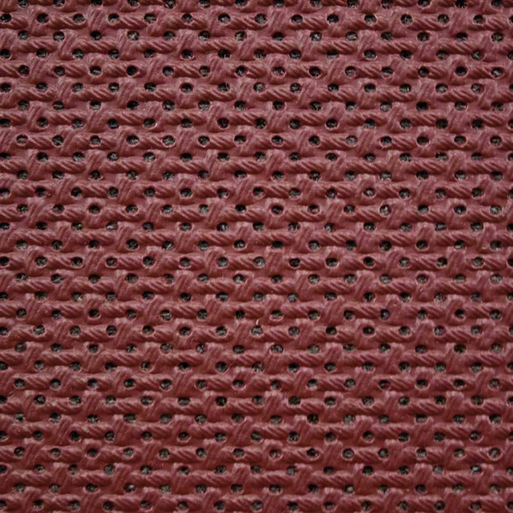 K&M Mfg Bulk Cab Foam | Burgundy Vinyl | Basketweave | 54-In. Wide x 1-In. Thick