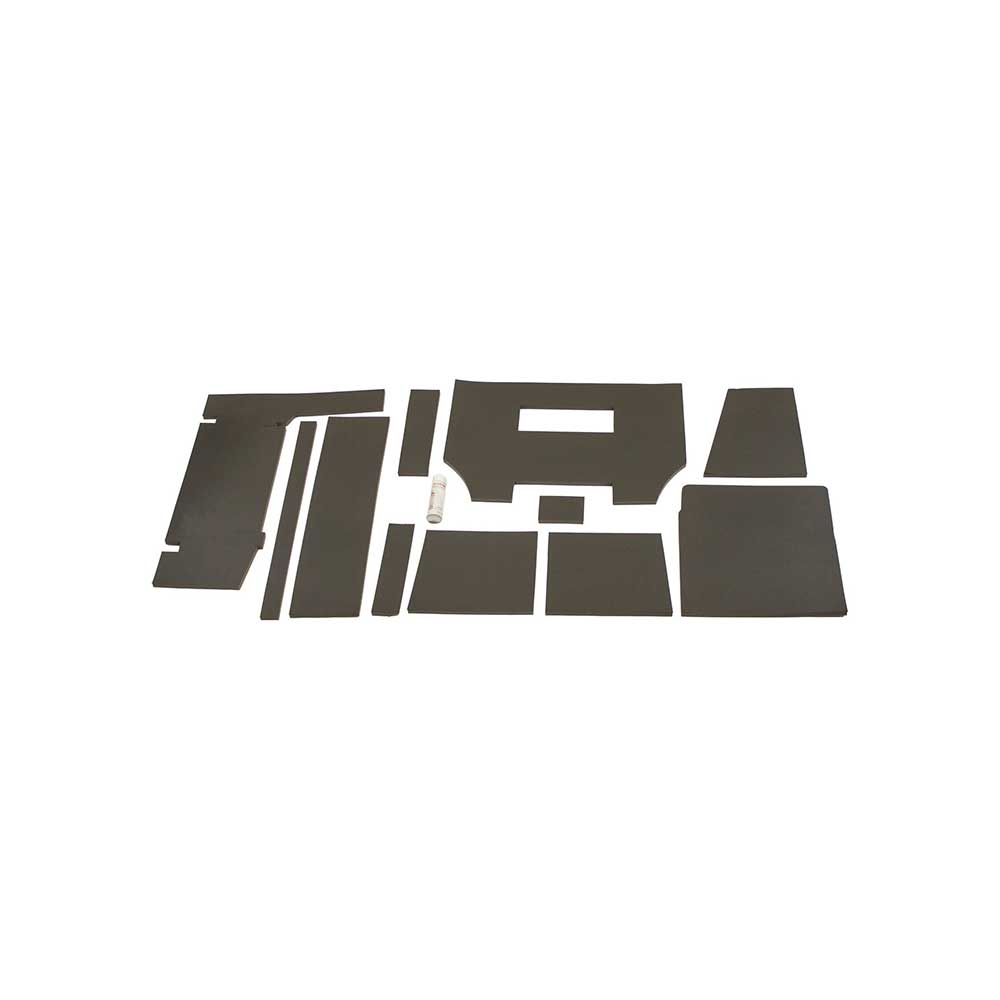 K&M Mfg Lower Cab Kit for John Deere 6600-7700 Combines | Black Vinyl