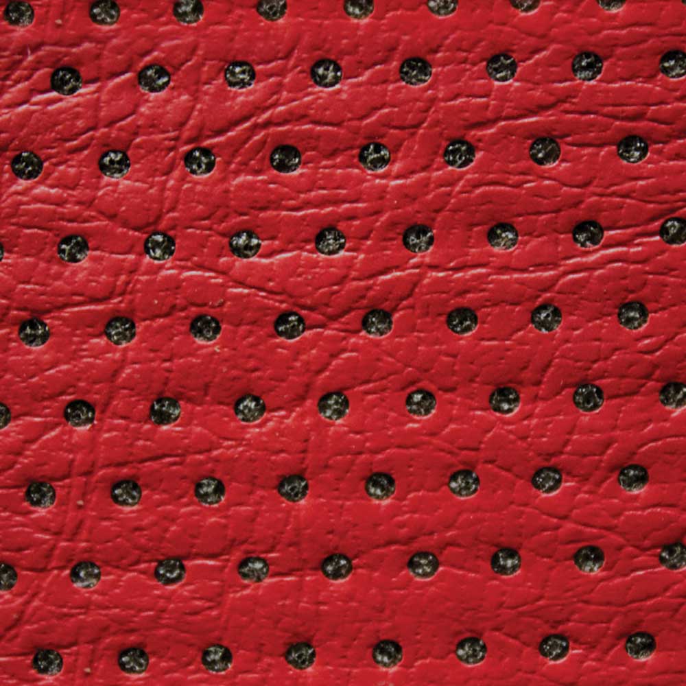 K&M Mfg Bulk Cab Foam | Red Vinyl | 64 HPSI | 54-In. Wide x 1/2-In. Thick