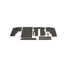 K&M Mfg Lower Cab Kit for John Deere Hinson Series Tractors | Black Vinyl