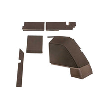 K&M Mfg Qwik Fit Lower Cab Kit for John Deere 7000-7010 Series Tractors | Brown/Tan Vinyl