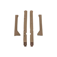 K&M Mfg Qwik Fit Corner Post Kit for John Deere 7000-7010 Series Tractors | Brown/Tan Vinyl