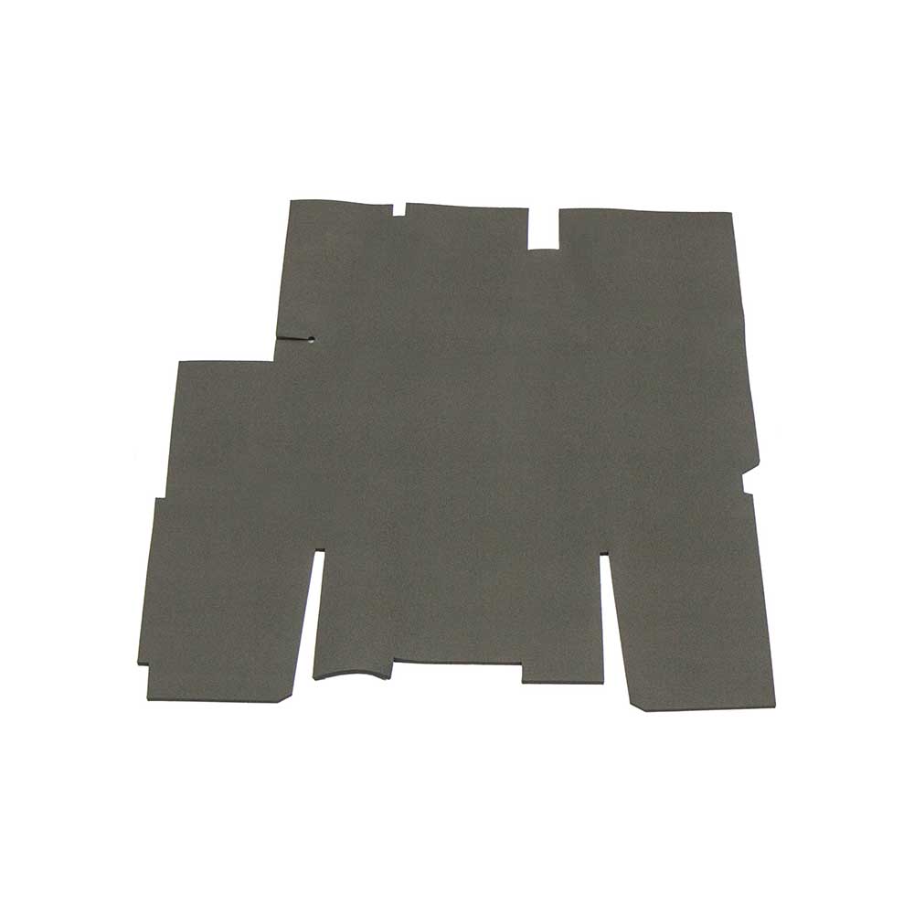 K&M Mfg Floor Mat for Allis Chalmer 7020-7030 Series Tractors | 3/8-In. Thick Black Rubber