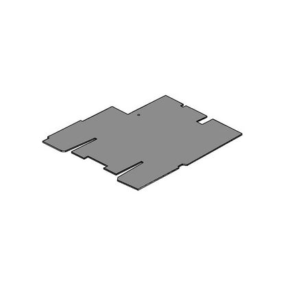 K&M Mfg Floor Mat for Allis Chalmer 7020-7030 Series Tractors | 3/8-In. Thick Black Rubber