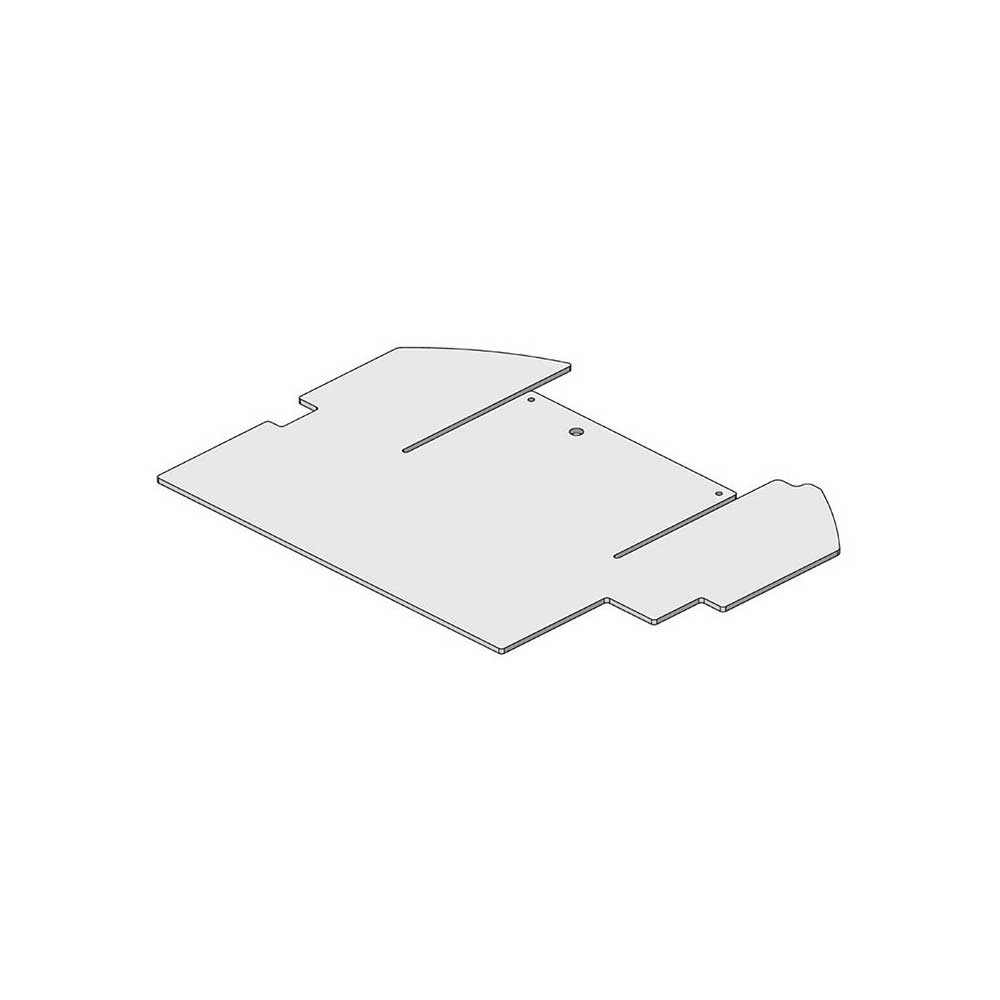 K&M Mfg Floor Mat for John Deere 30 Series Early or Late Tractors | 3/8-In. Thick Black Rubber