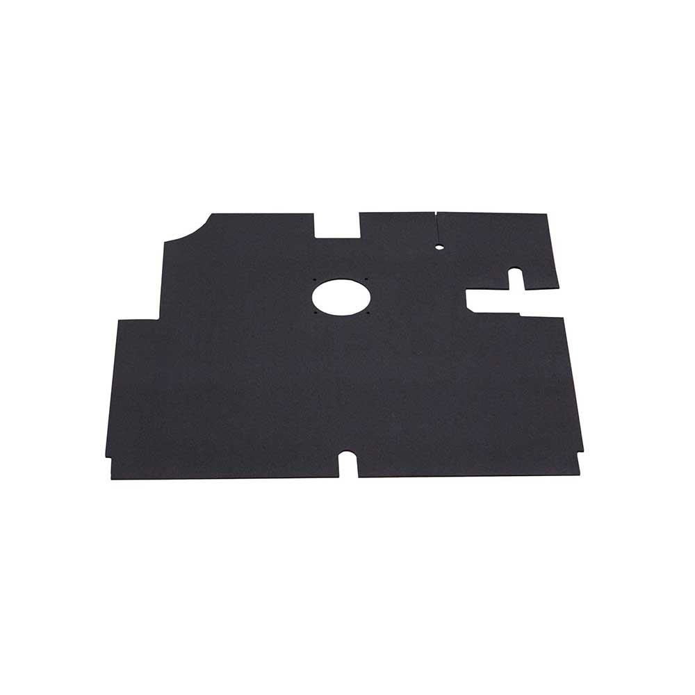 K&M Mfg Floor Mat for Steiger III Series Tractors | 3/8-In. Thick Black Rubber