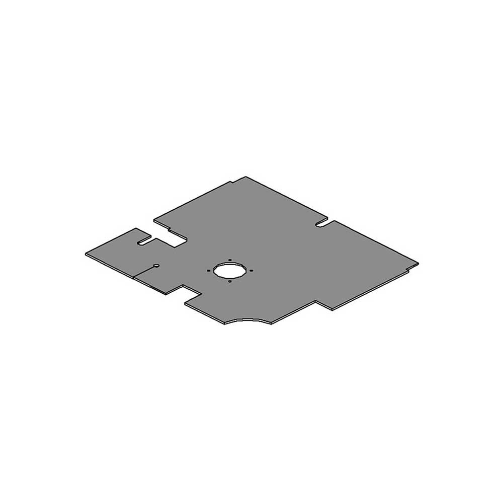 K&M Mfg Floor Mat for Steiger III Series Tractors | 3/8-In. Thick Black Rubber