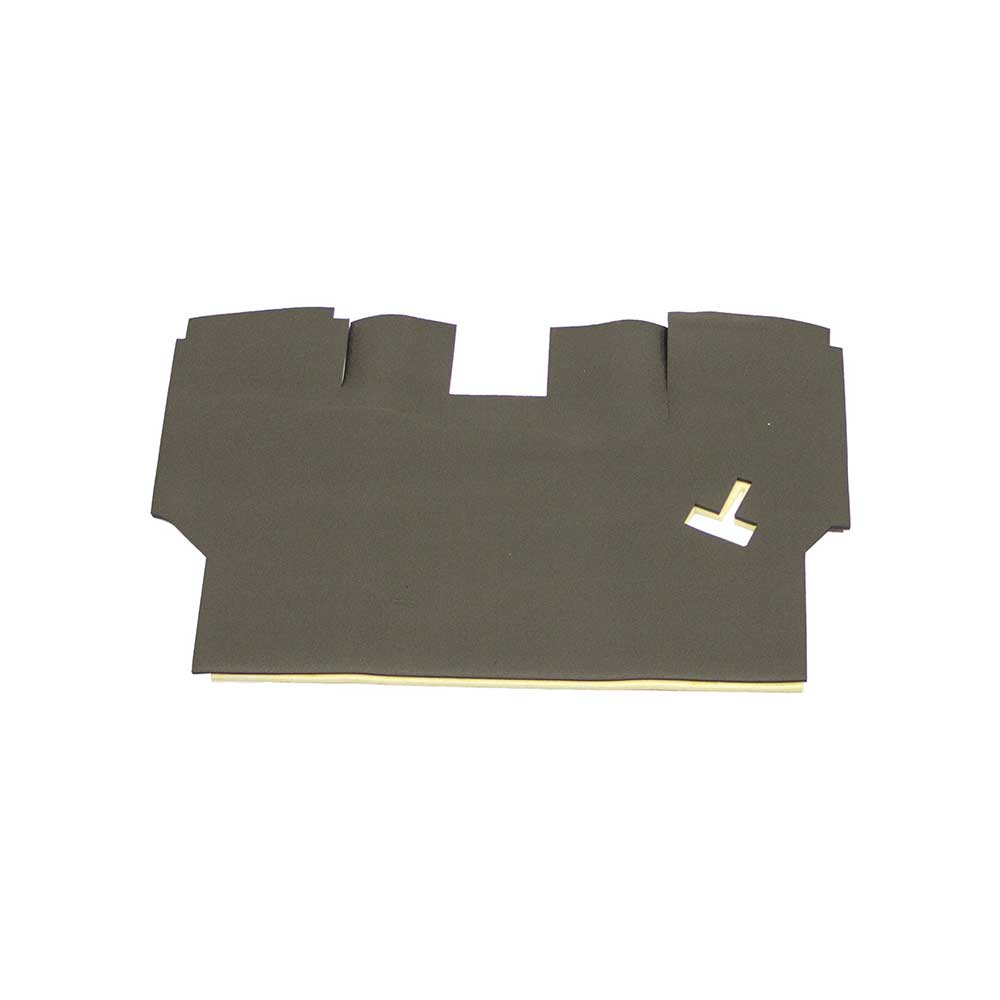 K&M Mfg Floor Mat for Case IH 5100-5200 Series Maxxum Tractors | 3/8-In. Thick Black Rubber