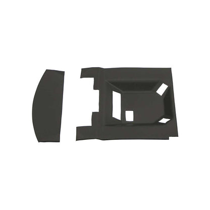 K&M Mfg Complete Headliner Kit for John Deere 20 Series Combines | Black Vinyl