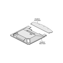 K&M Mfg Complete Headliner Kit for John Deere 20 Series Combines | Black Vinyl