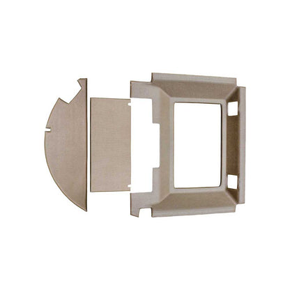 K&M Mfg Complete Headliner Kit for John Deere 50 2WD/2840 Series Tractors | Brindle Brown Vinyl