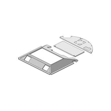 K&M Mfg Complete Headliner Kit for John Deere 50 Series 4WD Tractors | Brindle Brown Vinyl