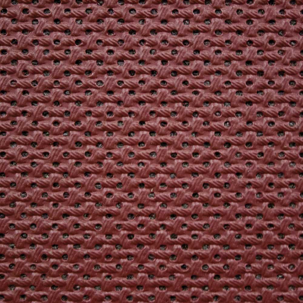 K&M Mfg Bulk Cab Foam | Burgundy Vinyl | Basketweave | 54-In. Wide x 2-In. Thick