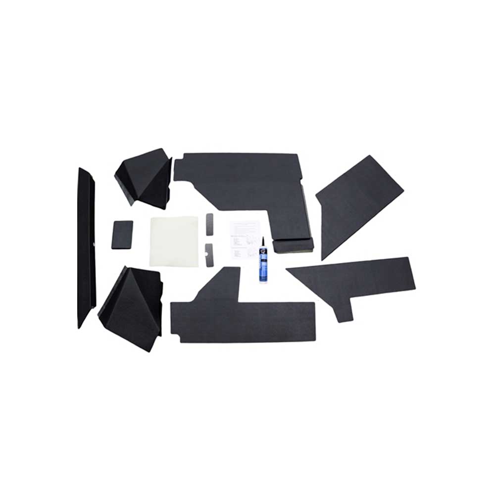 K&M Mfg Qwik Fit Lower Cab Kit for John Deere 30 Series Early Model Tractors | Black Vinyl