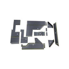 K&M Mfg Qwik Fit Lower Cab Kit for John Deere 6 Cylinder Utility Tractors | Brindle Brown Vinyl