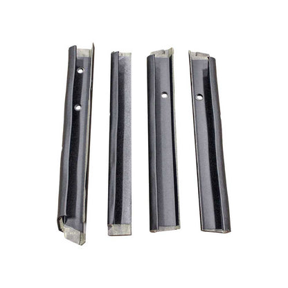 K&M Mfg Qwik Fit Corner Post Kit for John Deere Late 40 Series Tractors | Black Vinyl