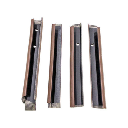 K&M Mfg Qwik Fit Corner Post Kit for John Deere 2040-3150 Utility Series Tractors | Brown Vinyl