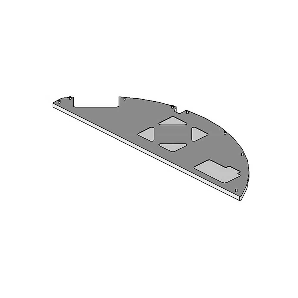 K&M Mfg Headliner for John Deere 50 2WD/Utility European/2840 Series | Front Panel | Brindle Brown