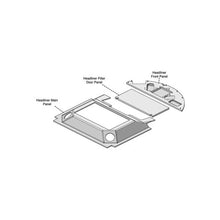 K&M Mfg Complete Headliner Kit for John Deere 55 Series Tractors | Sailcloth Tan Vinyl