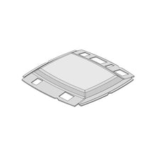 K&M Mfg Headliner for John Deere 7000 Series Tractors | Perforated Holes | Sailcloth Tan Vinyl