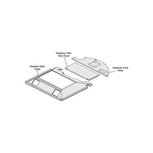 K&M Mfg Complete Headliner Kit for John Deere 55 Utility Series Tractors | Sailcloth Tan Vinyl