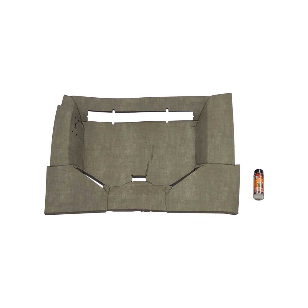 K&M Mfg Headliner for Case IH 1600 Series Combines | Berkshire Gray Vinyl