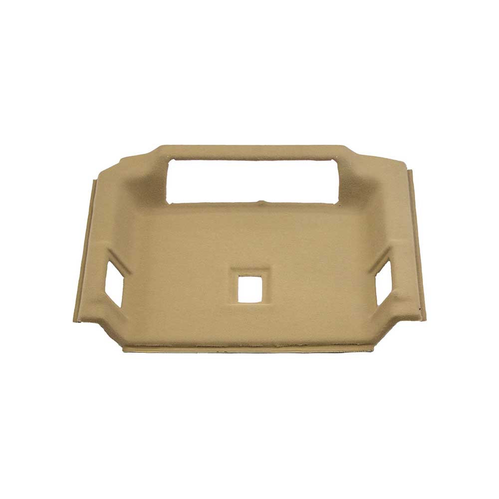 K&M Mfg Headliner for John Deere 9400 Combine/664-1074 RoGator | Main Panel | Early | Tan Cloth