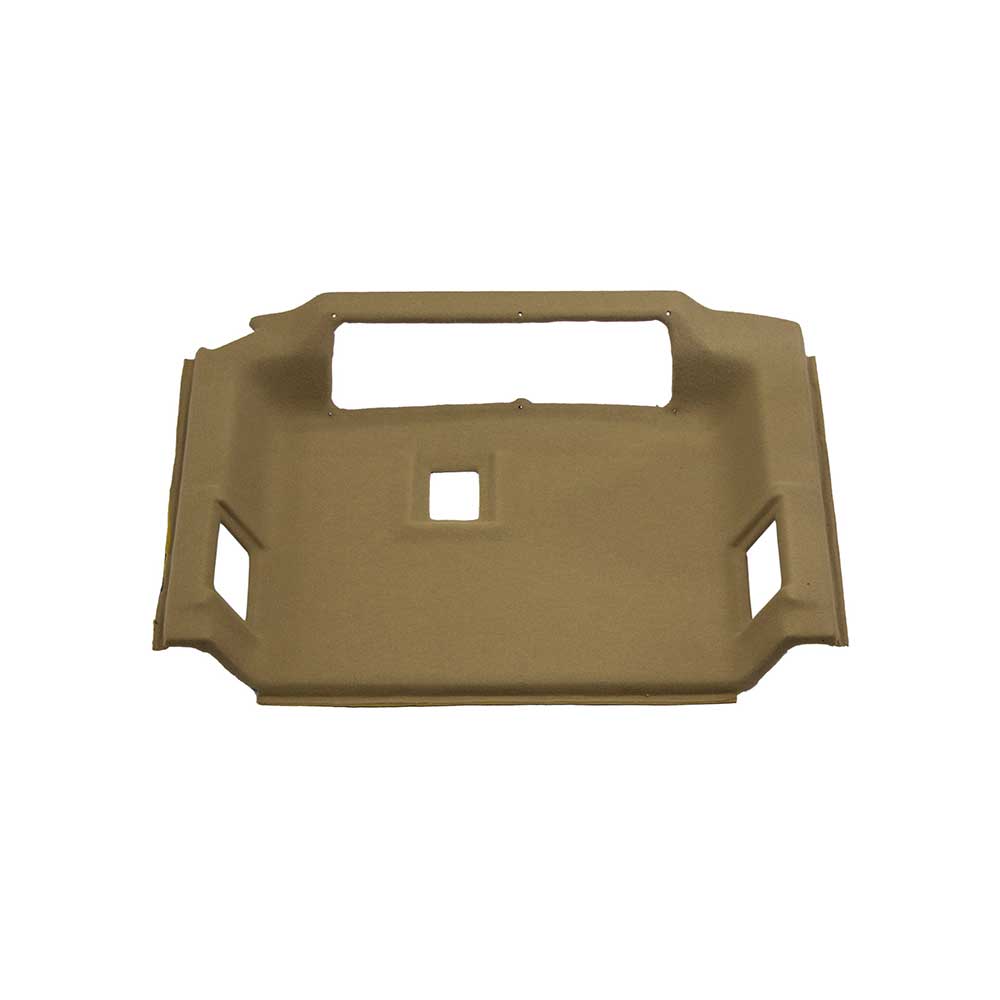 K&M Mfg Headliner for John Deere 9400 Combine/664-1074 RoGator | Main Panel | Late II | Tan Cloth