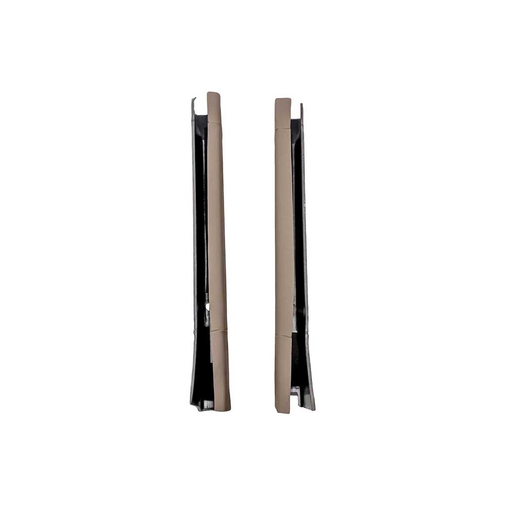 K&M Mfg Qwik Fit Rear Corner Post Kit for John Deere 7000-7010 Series Tractors | Tan Vinyl
