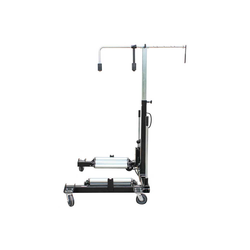 K&M Mfg Wheel Dolly | For Semi & Tractor Tires | 3,800-Lb. Load Capacity | Black Powder Coat