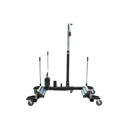 K&M Mfg Wheel Dolly | For Semi & Tractor Tires | 3,800-Lb. Load Capacity | Black Powder Coat