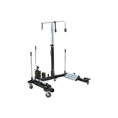 K&M Mfg Wheel Dolly | For Semi & Tractor Tires | 3,800-Lb. Load Capacity | Black Powder Coat