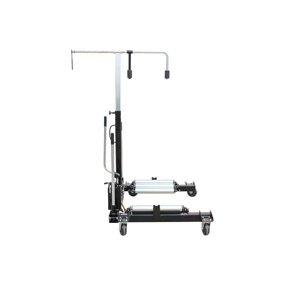 K&M Mfg Wheel Dolly | For Semi & Tractor Tires | 3,800-Lb. Load Capacity | Black Powder Coat