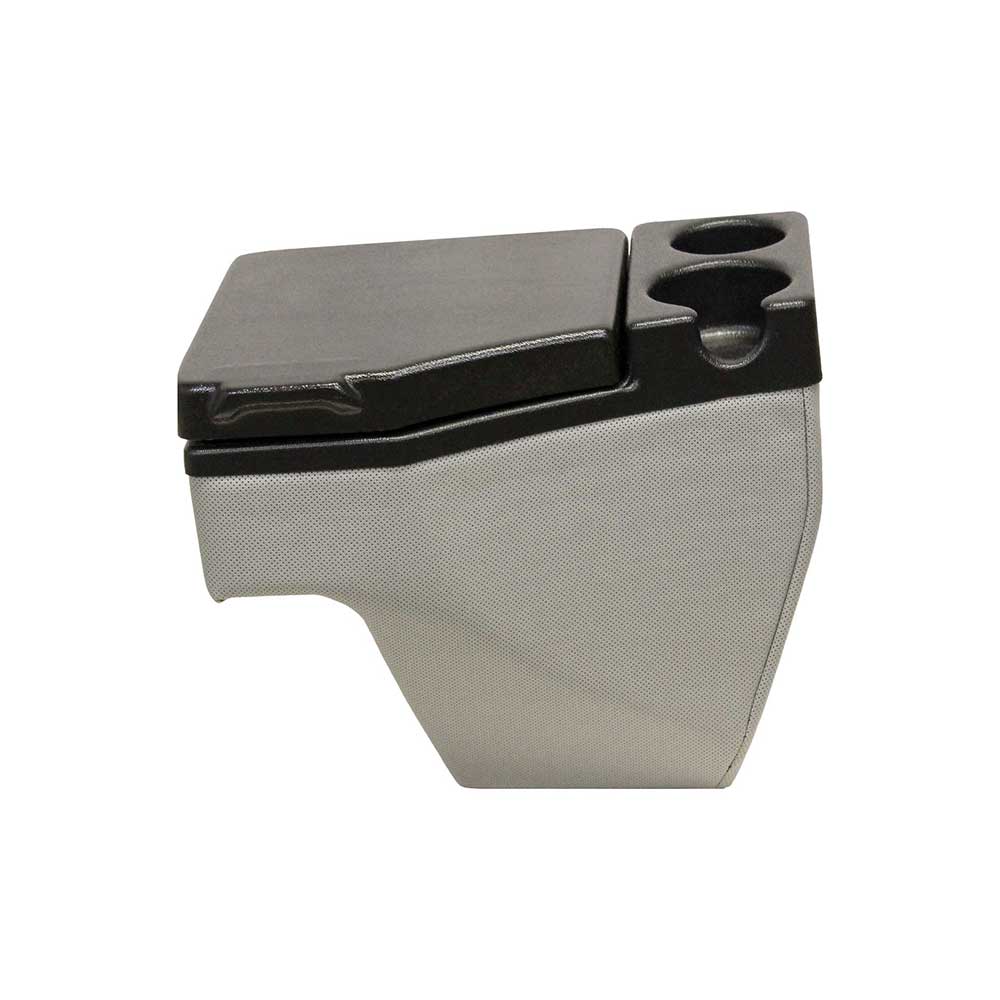 K&M Mfg Field Office for Case IH 71-89 Series Magnum Tractors | LH Fender | Gray Vinyl