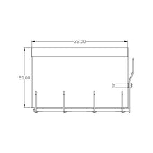 K&M Mfg 32-In. Standard Weight Box | 32-In. x 22-In. x 20-In. | Green Powder Coat