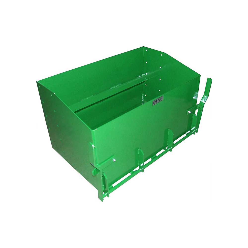 K&M Mfg 36-In. Standard Weight Box | 36-In. x 22-In. x 20-In. | Green Powder Coat