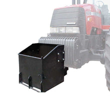 K&M Mfg 28-In. Standard Weight Box | 28-In. x 22-In. x 20-In. | Black Powder Coat